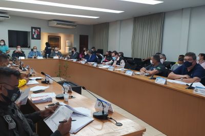 Na reunião também foi avaliado o protocolo de segurança