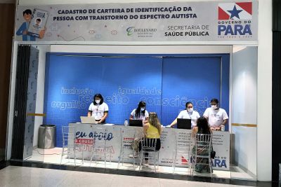 notícia: Sespa prossegue cadastrando para a carteira de identificação da pessoas com autismo