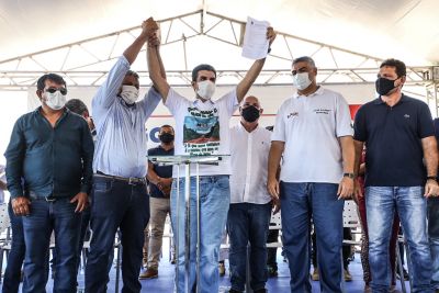 notícia: Rodovia PA-430 será asfaltada pela primeira vez na história de Maracanã