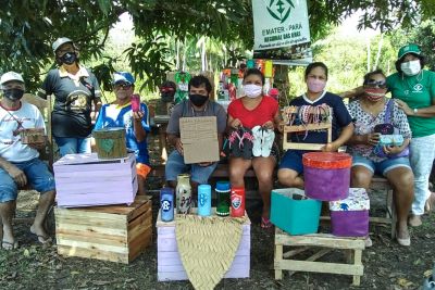 notícia: Emater realiza em Mosqueiro oficina de qualificação em atividades não agrícolas
