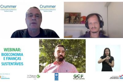 notícia: Financiamento Sustentável é último tema debatido antes do Fórum Mundial de Bioeconomia