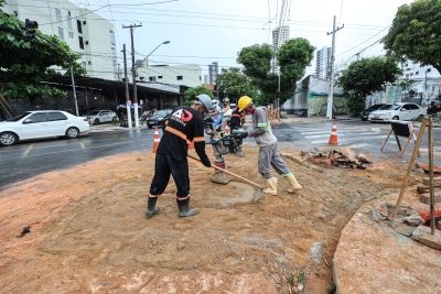 notícia: Obra de substituição de redes contará com frentes de trabalho em 7 bairros de Belém