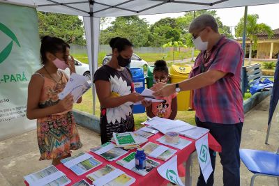 notícia: Emater participa de ação comunitária na agrovila Castelo Branco em Castanhal