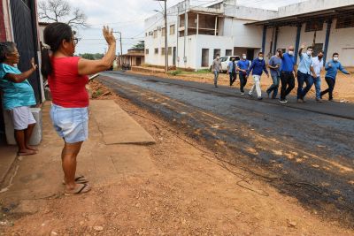 notícia: Jacundá recebe asfalto e reforma na feira municipal 