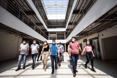 notícia: Obras da nova policlínica avançam em Tucuruí