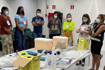 notícia: Secretaria de Saúde do Pará apoia curso de Sala de Vacina no Contexto da Saúde Indígena