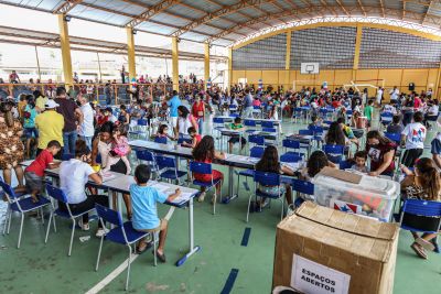 notícia: Salinópolis recebe mais de 3 mil atendimentos em serviços de saúde e cidadania