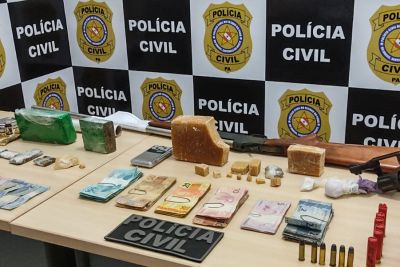 notícia: Operação da PC e PM, em São Geraldo do Araguaia, prende sete pessoas e cumpre 10 mandados de busca e apreensão