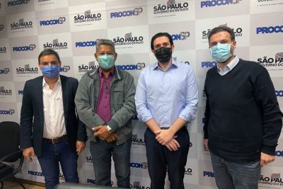 notícia: Representantes de Sejudh visitam sede do Procon de São Paulo