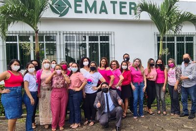 notícia: Emater adere ao Outubro Rosa a partir da cultura de alimentos e hábitos saudáveis 