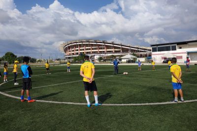 notícia: CBF Social realiza a capacitação dos professores do projeto "Gol do Brasil"