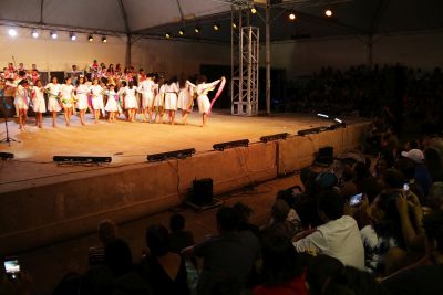 notícia: Curro Velho leva oficinas de teatro a crianças de Bragança e São Domingos do Capim