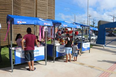 notícia: Feira Verde Itinerante na Usina da Paz abre espaço ao talento de artesãs do Icuí-Guajará 
