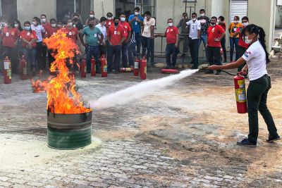notícia: Brigadistas do Hospital Regional do Sudeste do Pará participam de capacitação