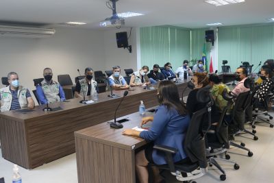 notícia: Centro Gestor do Sistema de Proteção da Amazônia reforça cooperação com a Semas