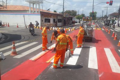 notícia: Em menos de um ano, Detran conclui sinalização viária em mais de 30 municípios e rodovias