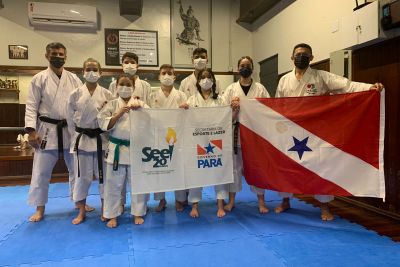 notícia: Caratecas do Pará viajam para disputar o 21° Campeonato Brasileiro da modalidade