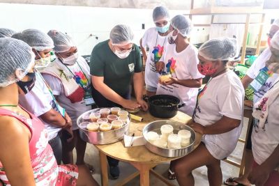 notícia: Projeto Girândola, da Sejudh, chega a mais mulheres na zona rural de Bragança