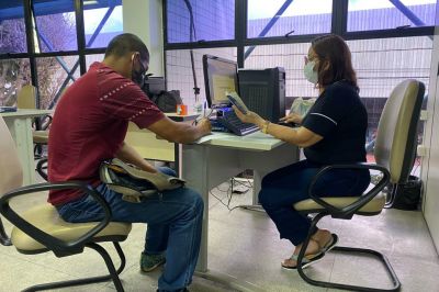 notícia: Seaster realiza cadastro e mapeamento de vagas de emprego a moradores do bairro do Guamá