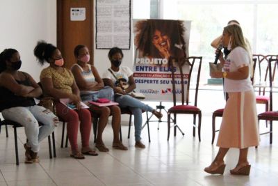 notícia: Fundação ParáPaz e Seaster mobilizam mulheres em situação de vulnerabilidade social