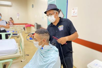 notícia: Incentivo a cuidados com a aparência eleva autoestima de pacientes masculinos do Hospital Metropolitano