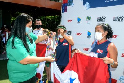 notícia: Pará lidera com folga o ranking de medalhas no atletismo das Paralimpíadas escolares       