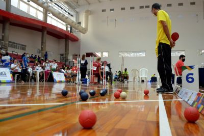 notícia: Competidores paraenses da bocha são favoritos para medalhas nas Paralimpíadas Escolares