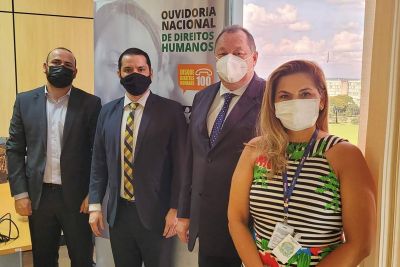 notícia: Sejudh e Ouvidoria Nacional dos Direitos Humanos discutem avanços no atendimento à população