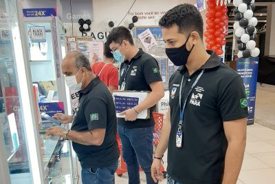 notícia: Em dia de Black Friday, Procon Pará fiscaliza shopping na Região Metropolitana de Belém