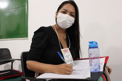 Raquellen de Araújo, participante da capacitação
