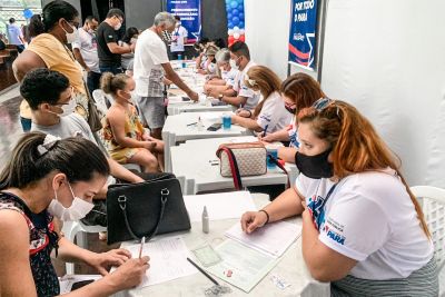 notícia: Com ações de saúde e cidadania, Estado conscientiza a população no Dia Mundial de Combate à Aids, em Belém