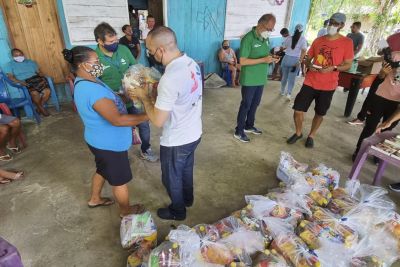 notícia: Polícia Militar promove mais uma edição do Natal dos Ribeirinhos