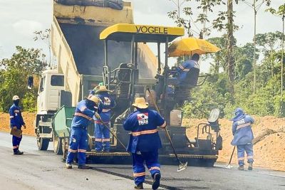 notícia: Obras da PA-370, a Transuruará, avançam para trazer melhorias econômicas e sociais