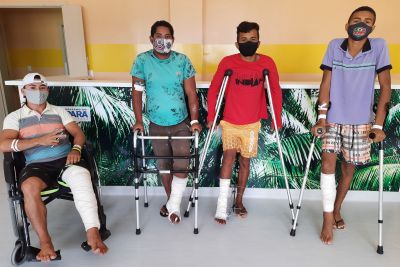 notícia: Hospital dos Caetés oferece equipamentos de locomoção para pacientes com trauma ortopédico