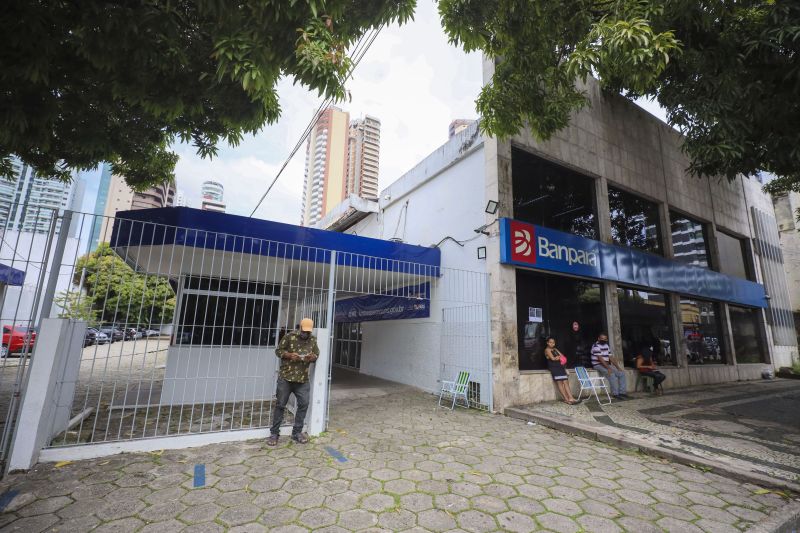 Atendimento tranquilo nas agências do Banpará