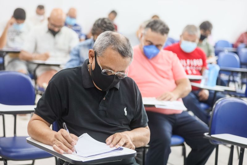 Uso de máscara e demais procedimentos de prevenção à Covid-19 foram exigidos pela organização aos candidatos