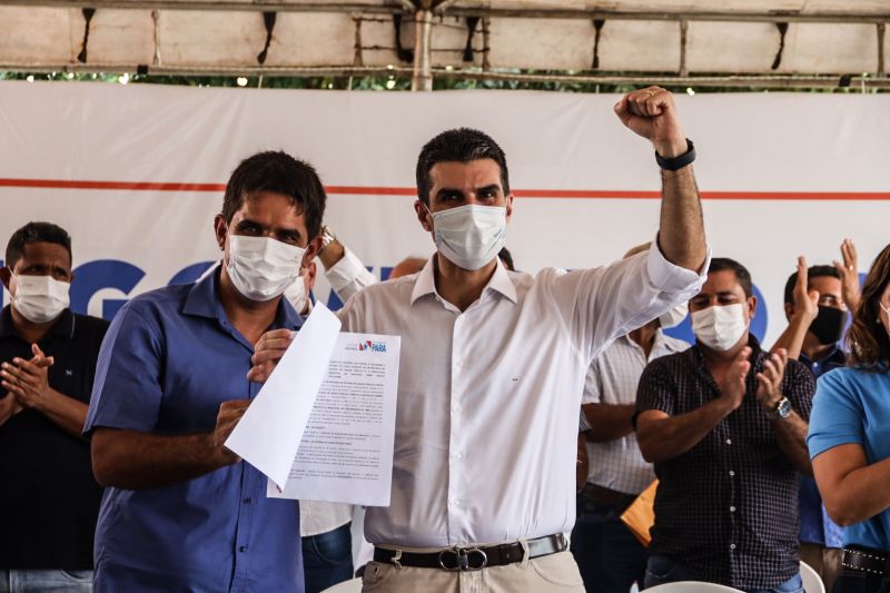 Assinatura reforma Hospital Municipal de Sapucaia <div class='credito_fotos'>Foto: Pedro Guerreiro / Ag. Pará   |   <a href='/midias/2022/originais/11637_a29e74ea-23e6-366c-c066-344570e5c869.jpg' download><i class='fa-solid fa-download'></i> Download</a></div>