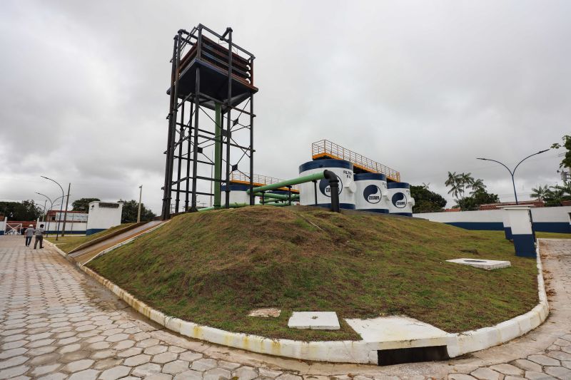 Governo do Estado entrega sistema de abastecimento de água, em Castanhal