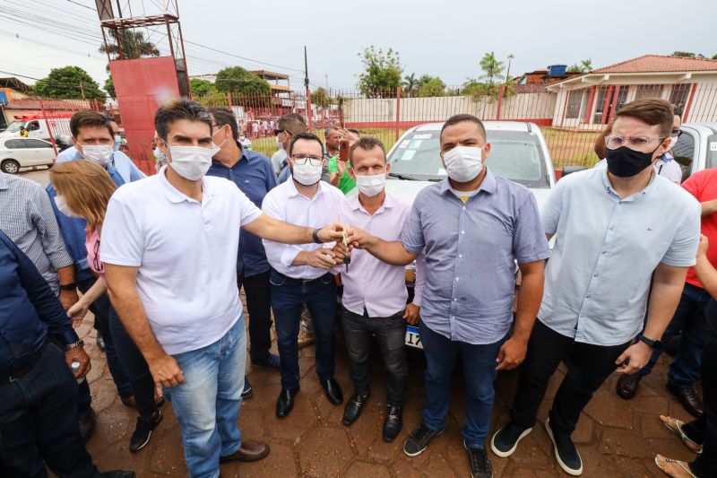 Governador Helder Barbalho entregou os veículos aos gestores dos escritórios da Emater