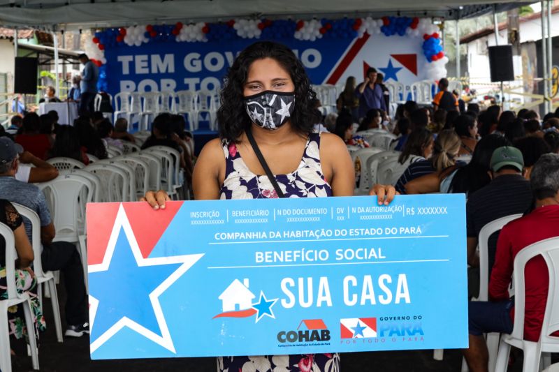 Governo entrega Sua Casa na Cidade de Santo Antônio do Tauá FT Alex Ribeiro/AGPARANA FOTO: Fabíola Tayane sua casa