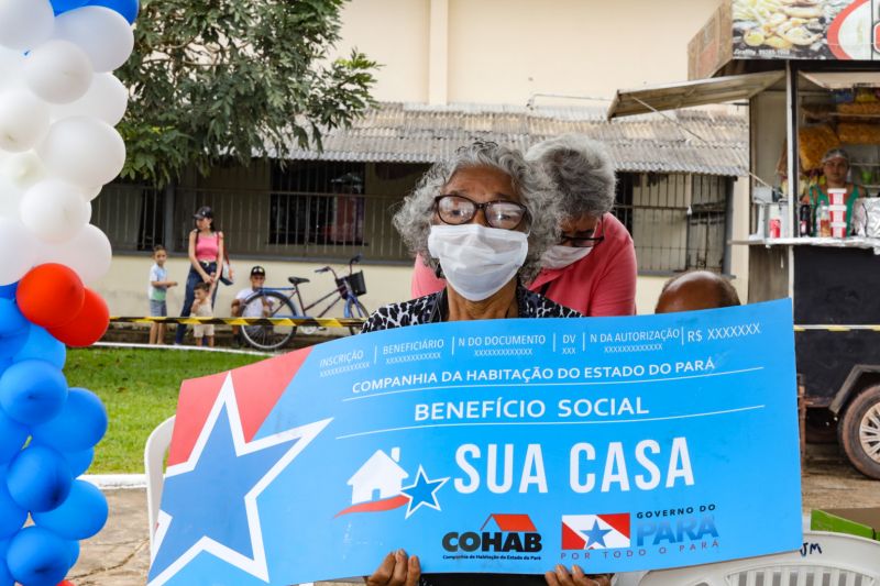Governo entrega Sua Casa na Cidade de Santo Antônio do Tauá FT Alex Ribeiro/AGPARANA FOTO: Vitória França 91 anos