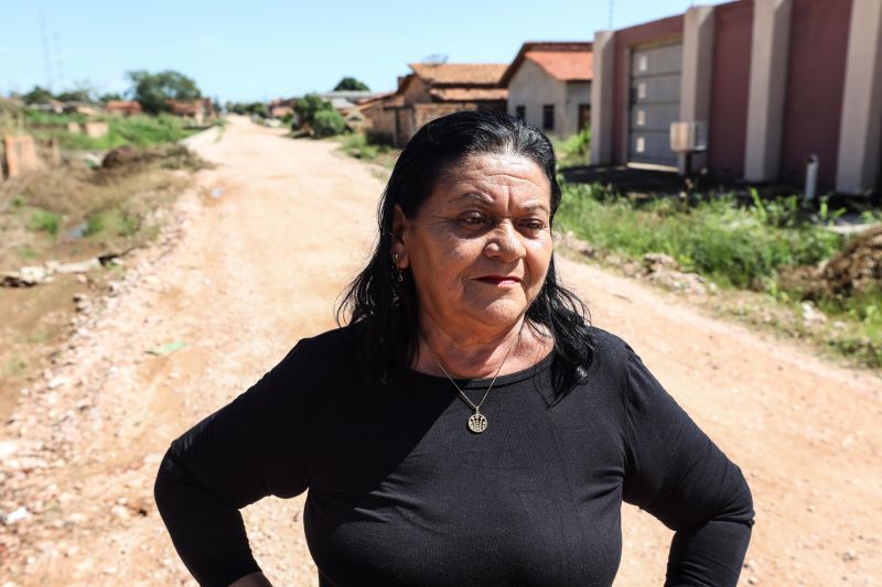 ASFALTO POR TODO O PARÁ - RIO MARIA PA - FOTOS MARCELO SEABRA/AGPARADONA MARIA GOMES