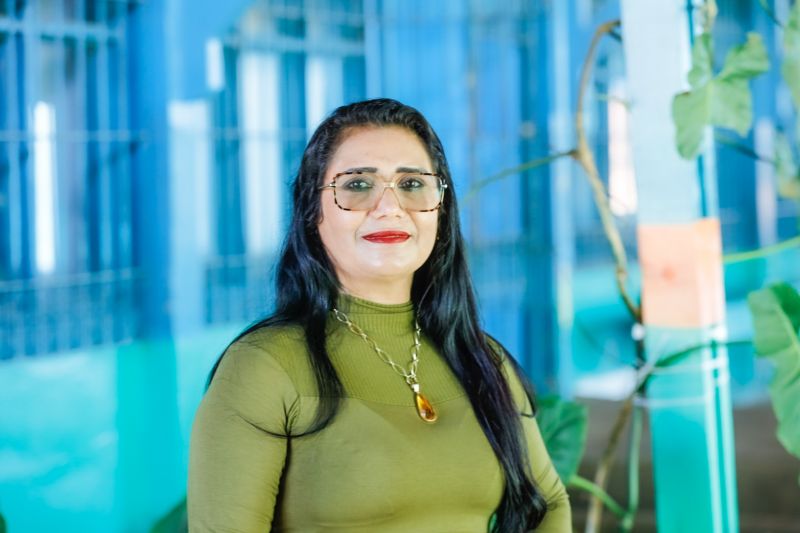 Antônia Ramilda, Diretora escolar Aluísio Loch