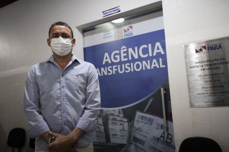 Genildo Tome dos Santos, diretor do Hospital municipal de urUará <div class='credito_fotos'>Foto: Pedro Guerreiro / Ag. Pará | <a href='/midias/2022/originais/14695_d7152e67-ff19-b5b2-9abc-7ee6a71ec364.jpg' download><i class='fa-solid fa-download'></i> Download</a></div>