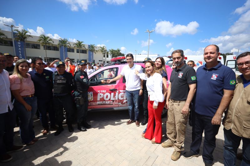 Governador Helder Barbalho lançou o “Pró-Mulher Pará” e entregou a viatura exclusiva do Programa