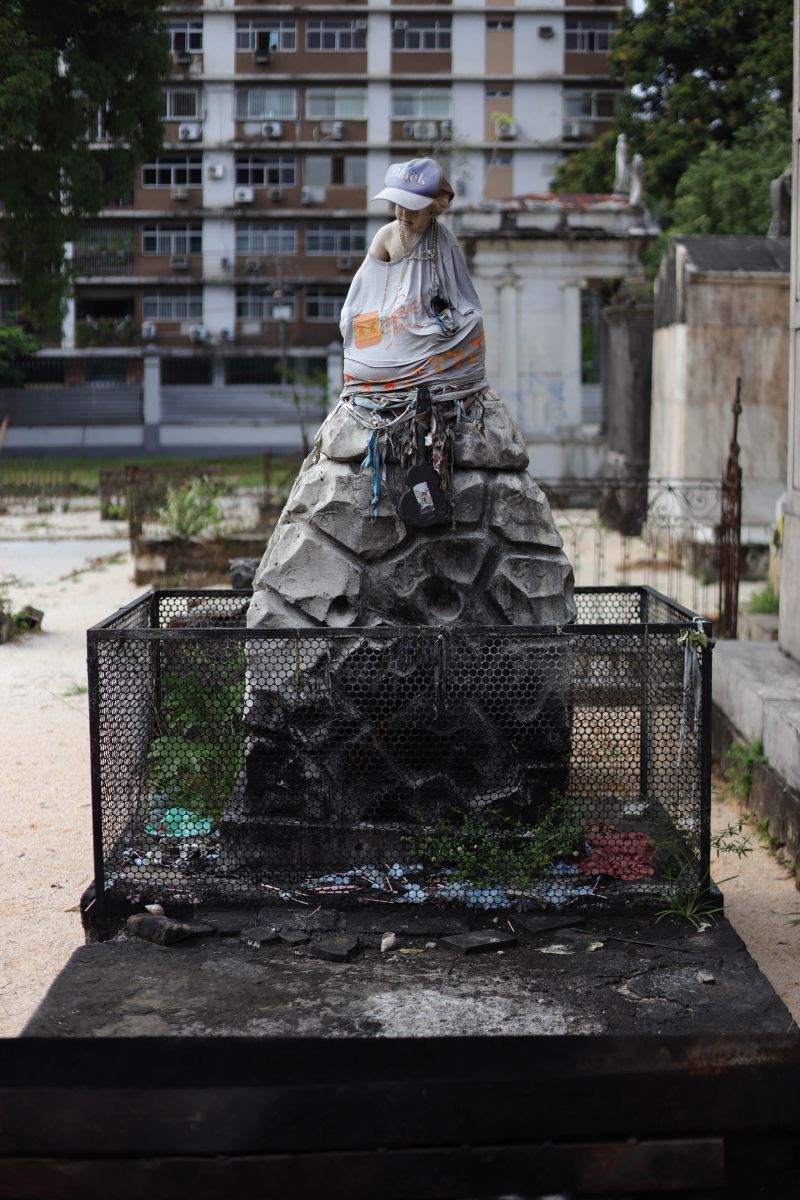Obra de recuperação do Cemitério da Soledade, necrópole pública fundada em 1850, devido epidemia de febre amarela do século XIX, situado no bairro de Batista Campos na cidade paraense de Belém (estado brasileiro do Pará). <div class='credito_fotos'>Foto: David Alves / Ag.Pará | <a href='/midias/2022/originais/14905_3906f1da-70a3-5229-d93f-e5224e1462b2.jpg' download><i class='fa-solid fa-download'></i> Download</a></div>