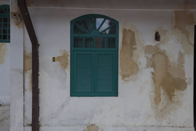 Obra de recuperação do Cemitério da Soledade, necrópole pública fundada em 1850, devido epidemia de febre amarela do século XIX, situado no bairro de Batista Campos na cidade paraense de Belém (estado brasileiro do Pará). <div class='credito_fotos'>Foto: David Alves / Ag.Pará | <a href='/midias/2022/originais/14905_403fb51f-591b-1cab-36e7-7bf51befdbcc.jpg' download><i class='fa-solid fa-download'></i> Download</a></div>