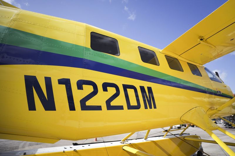Aeronave SESPA para resgate aéreo de pacientes na região Oeste do Pará <div class='credito_fotos'>Foto: Pedro Guerreiro / Ag. Pará | <a href='/midias/2022/originais/14969_14b090ee-70c5-97b5-4e78-e1f3f10b4285.jpg' download><i class='fa-solid fa-download'></i> Download</a></div>