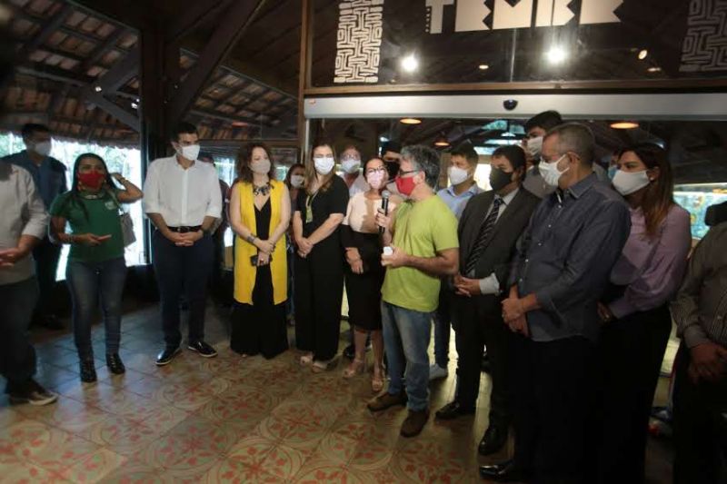 BelÃ©m 11 de janeiro de 2021, Governo do estado entrega Memorial dos Povos OriginÃ¡rios da AmazÃ´nia VerÃ´nica Tembe. <div class='credito_fotos'>Foto: Alex Ribeiro / Ag. Pará   |   <a href='/midias/2022/originais/14989_08f5874b-0710-d181-57f2-3b0ec1c64d1b.jpg' download><i class='fa-solid fa-download'></i> Download</a></div>