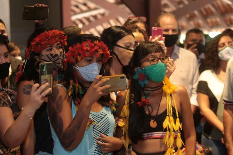 BelÃ©m 11 de janeiro de 2021, Governo do estado entrega Memorial dos Povos OriginÃ¡rios da AmazÃ´nia VerÃ´nica Tembe. <div class='credito_fotos'>Foto: Alex Ribeiro / Ag. Pará   |   <a href='/midias/2022/originais/14989_5b41c5d7-e393-199e-7c9a-c6bb1a047a98.jpg' download><i class='fa-solid fa-download'></i> Download</a></div>